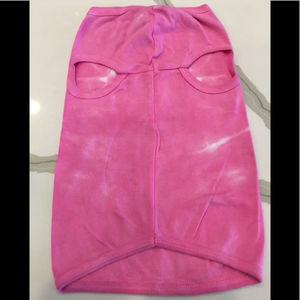 ***SALE***NWOT Custom Tie-Dyed Lucky Horseshoe Doggie Tee